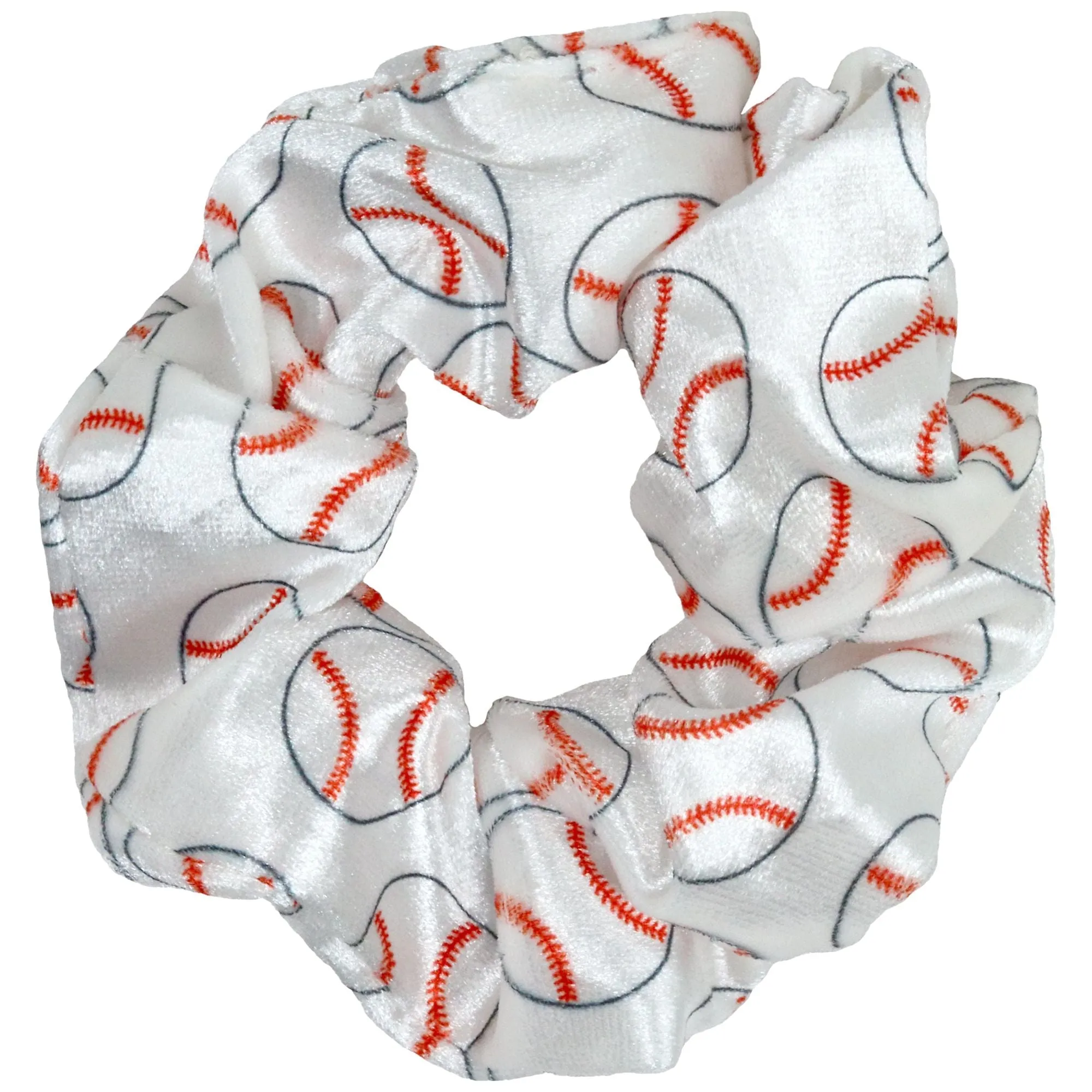 Sport Scrunchies Velvet 1 You Pick Colors & Quantities