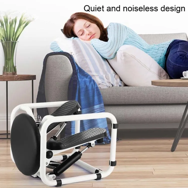Stool Stepper Household Mini Hydraulic Silent Mountaineering Pedal Machine Multifunctional Fitness Stepper with Handle