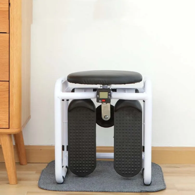 Stool Stepper Household Mini Hydraulic Silent Mountaineering Pedal Machine Multifunctional Fitness Stepper with Handle