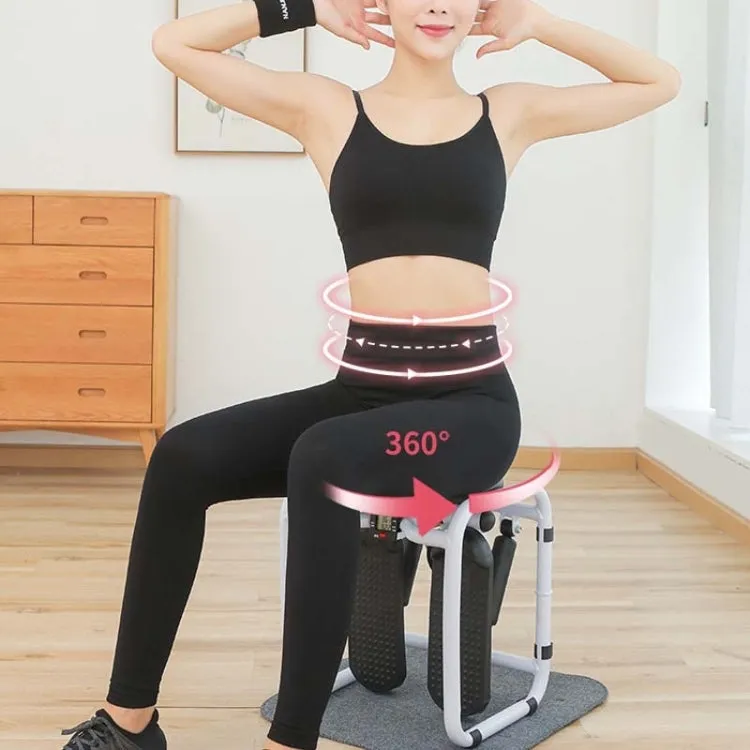 Stool Stepper Household Mini Hydraulic Silent Mountaineering Pedal Machine Multifunctional Fitness Stepper with Handle
