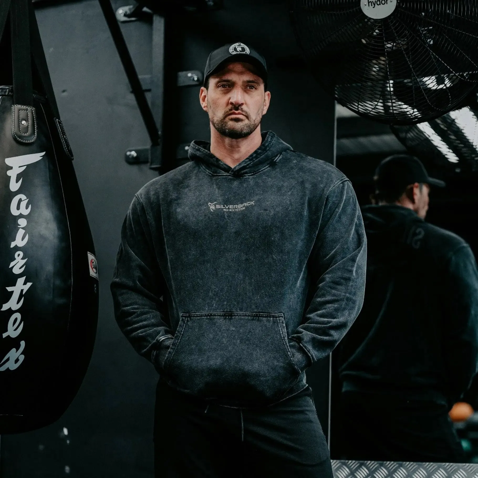 Strength Club Acid Wash Hoodie