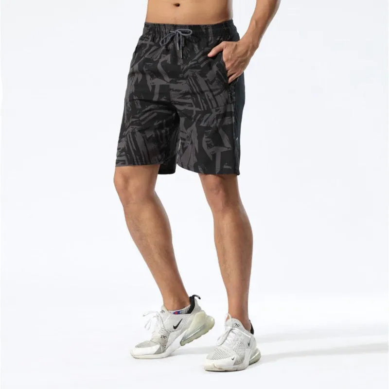 Summer quick-drying shorts men's sweatpants gyms fitness Men shorts slim fit clothes basketball football training shorts