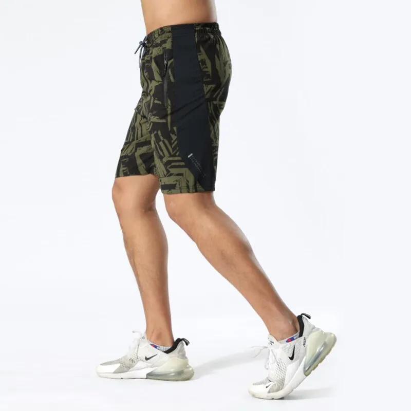 Summer quick-drying shorts men's sweatpants gyms fitness Men shorts slim fit clothes basketball football training shorts