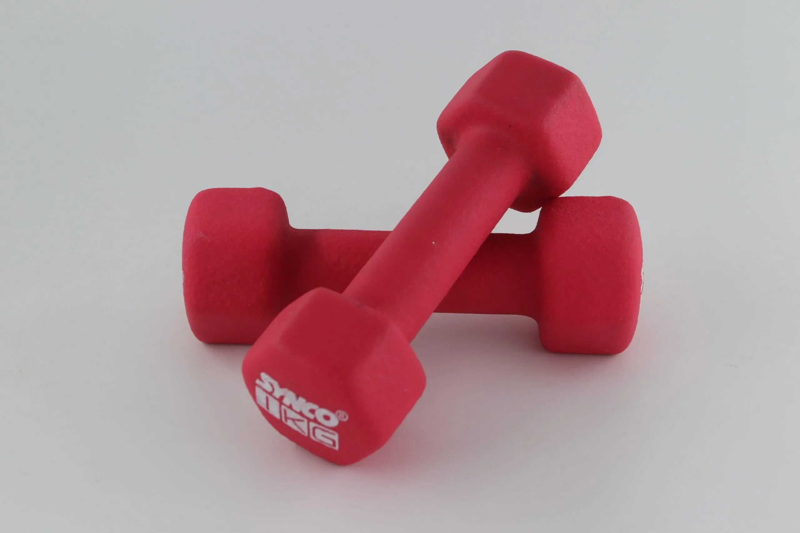 Synco Red Dumbbell Pair ( 2 x 1 KG)