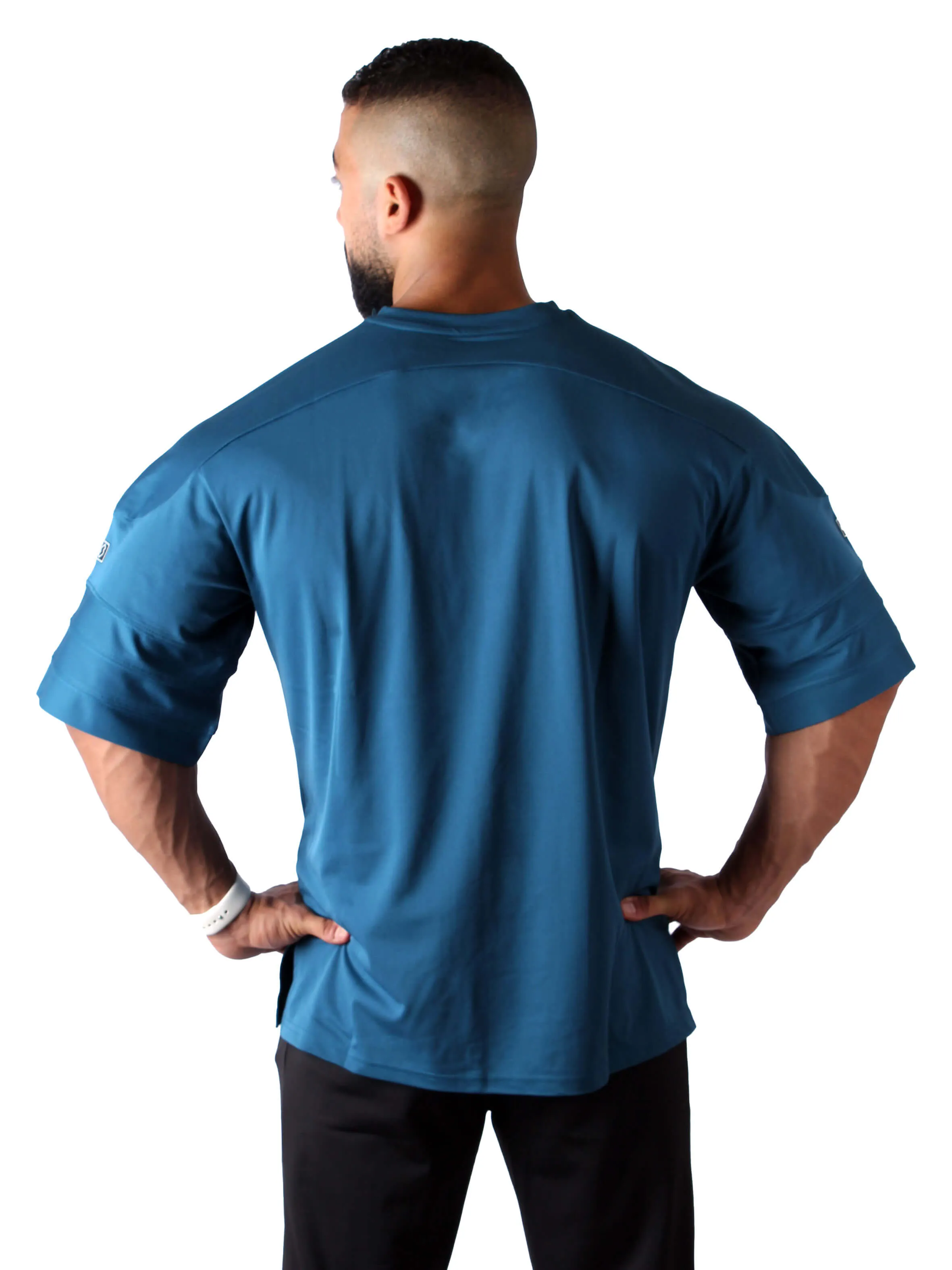 T20 Raider Oversized Hi-Dri Sports Shirt - Hyper Blue