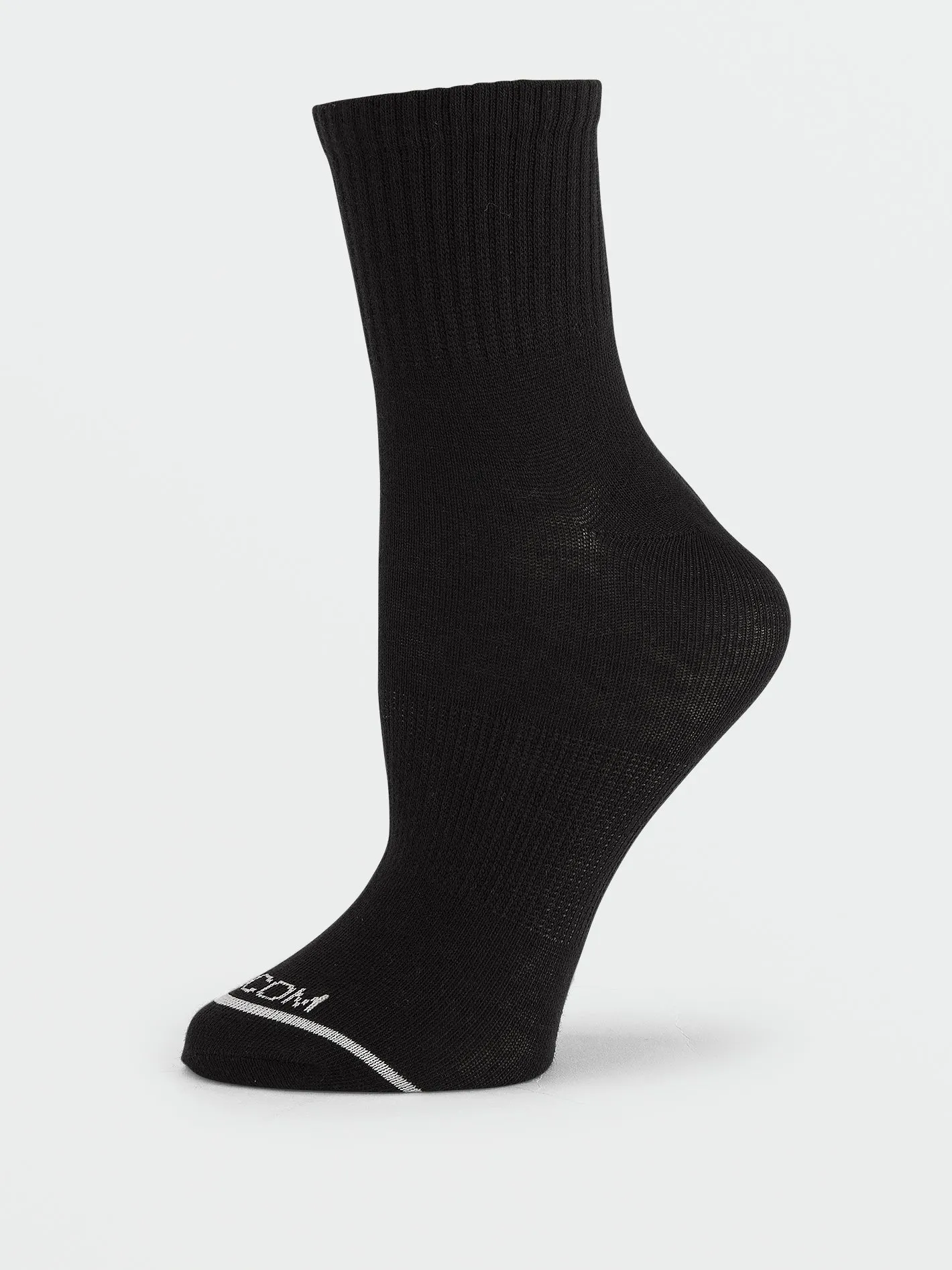 The New Quarter Crew 3 Pack Socks - Assorted Colors