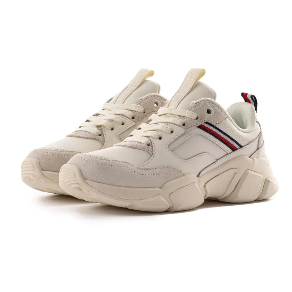 Tommy Hilfiger TH RWB Detail Runner WMN Unisex - OFF WHITE