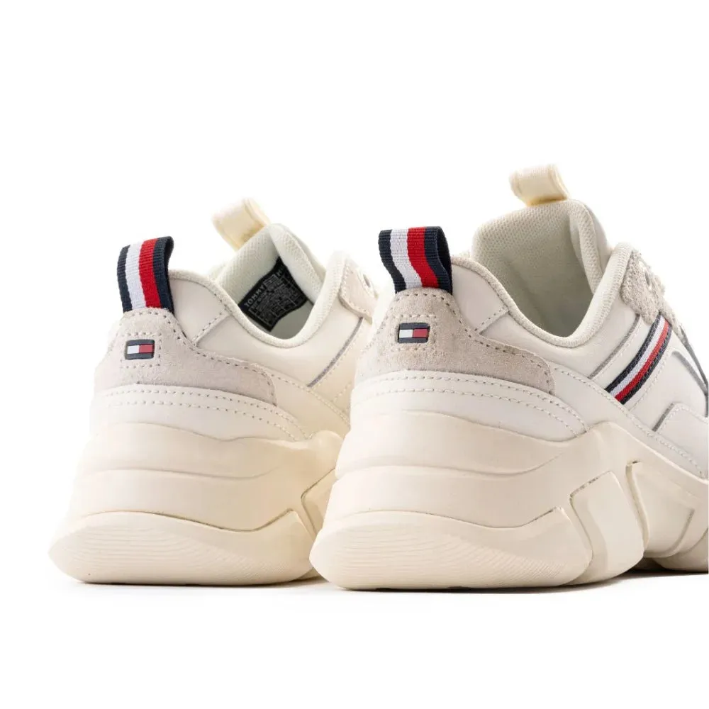 Tommy Hilfiger TH RWB Detail Runner WMN Unisex - OFF WHITE