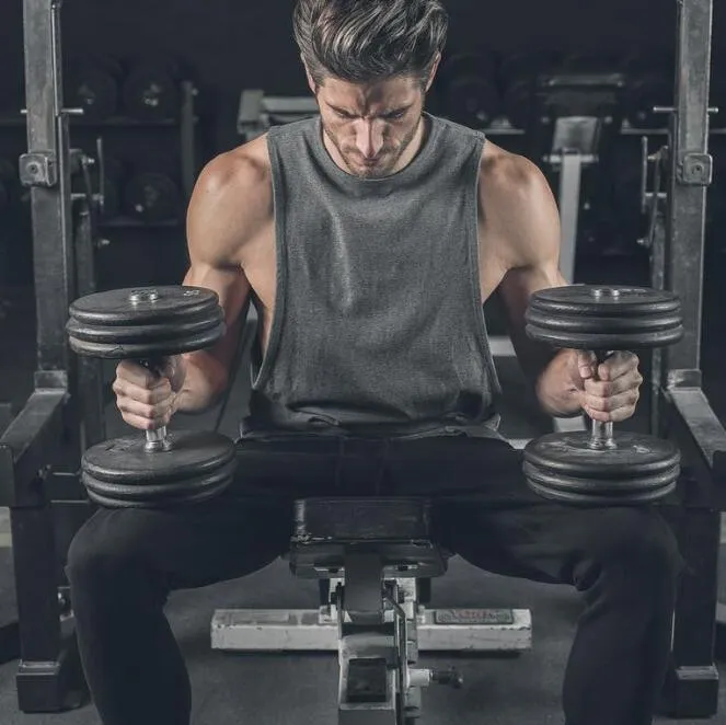 Trending Brand Gym Stringer Clothing Bodybuilding Tank Top - Men Fitness Singlet Sleeveless Shirt Solid Cotton Muscle (TM7)(1U101)(1U100)