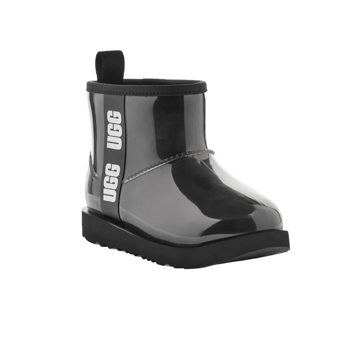 UGG Kids Classic Clear Mini II Boots 1112386K-BLK Black