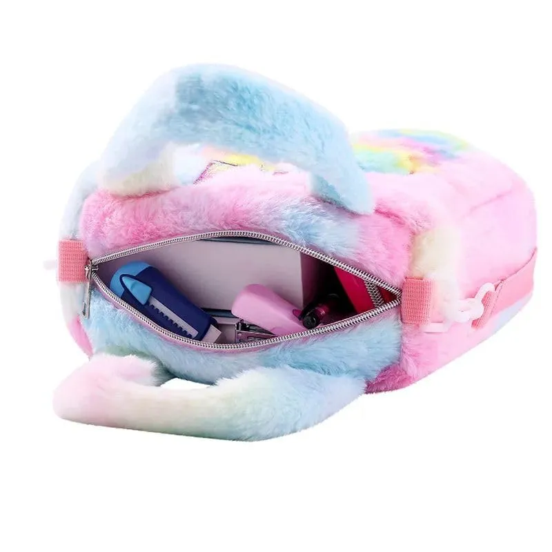 Unicorn Toddler Bag Princess Cute Crossbody Handbags Gift for Girls (Pink-Multi)
