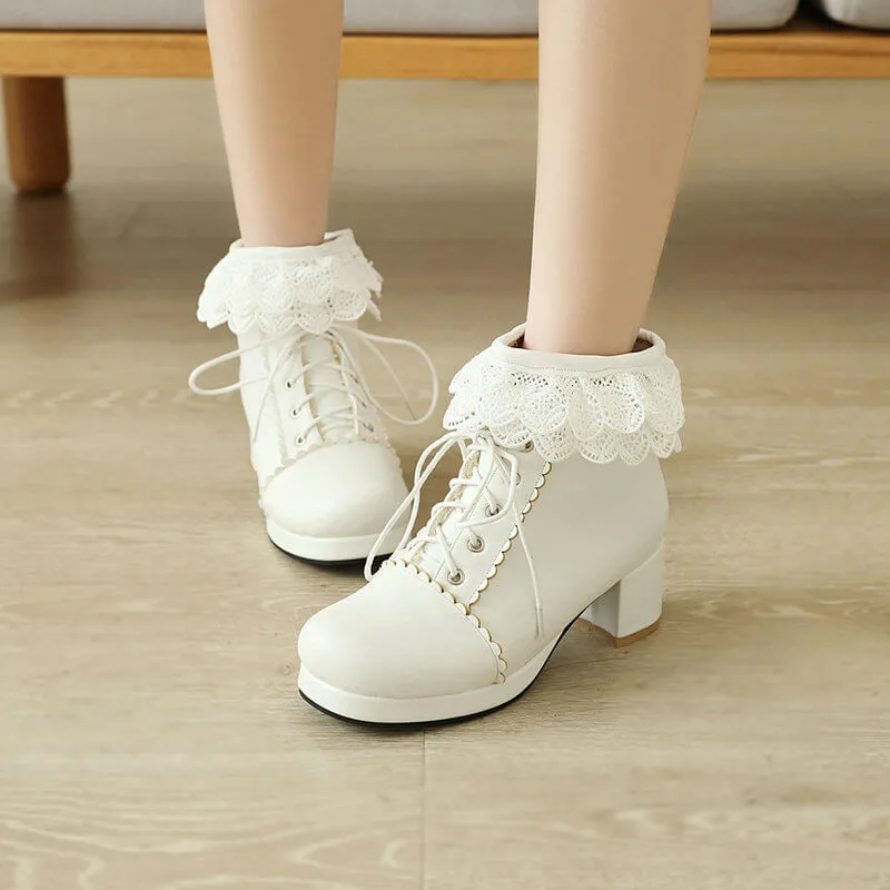 Uniwim Lolita Flower Boots SE21882