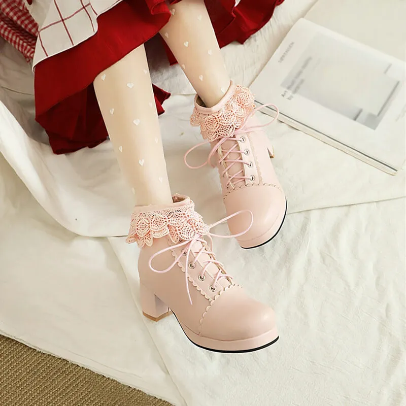 Uniwim Lolita Flower Boots SE21882