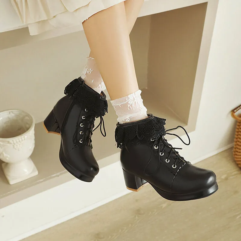 Uniwim Lolita Flower Boots SE21882