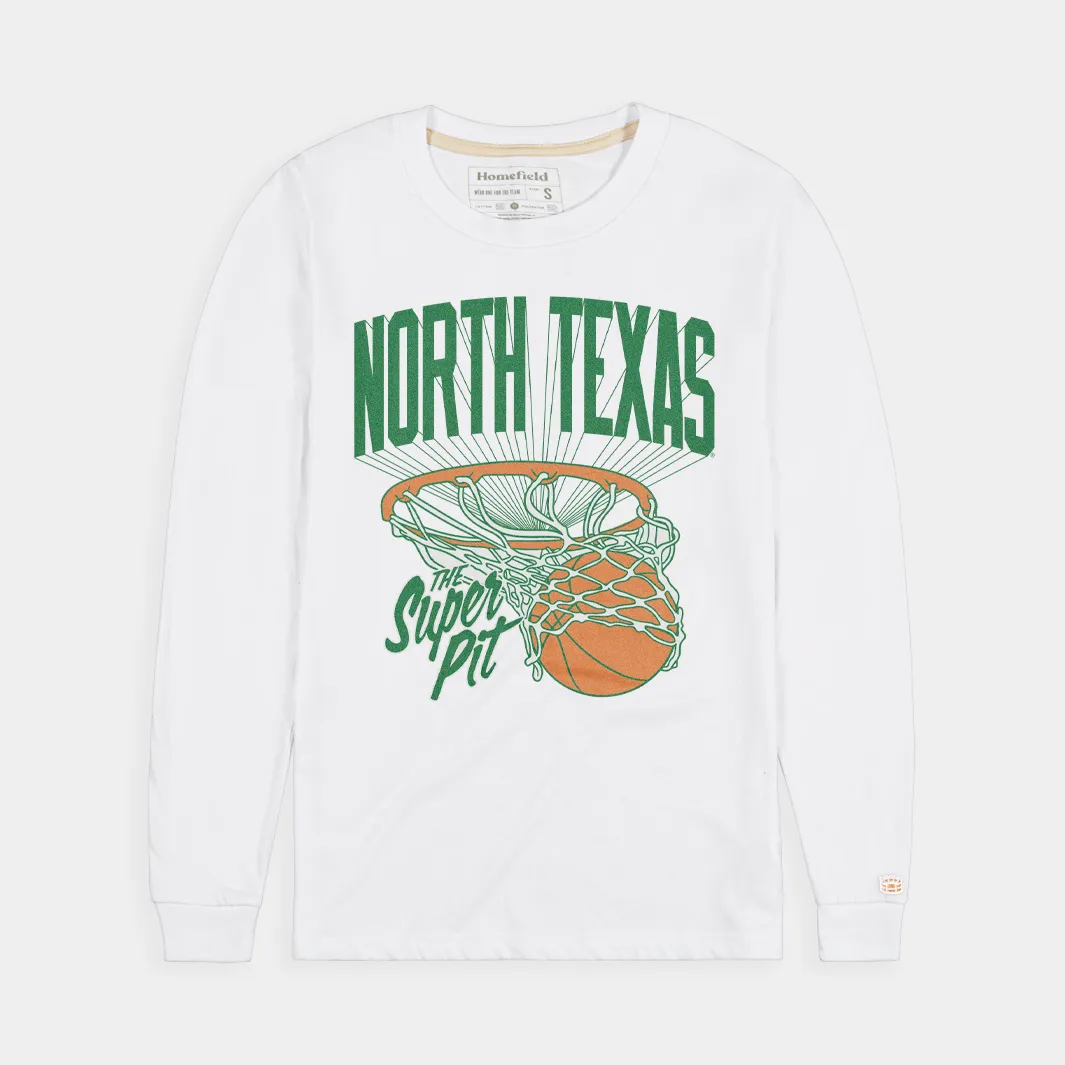 UNT Basketball Super Pit Long Sleeve