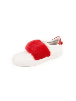 Urban Street Low-Top Sneakers - White / Red