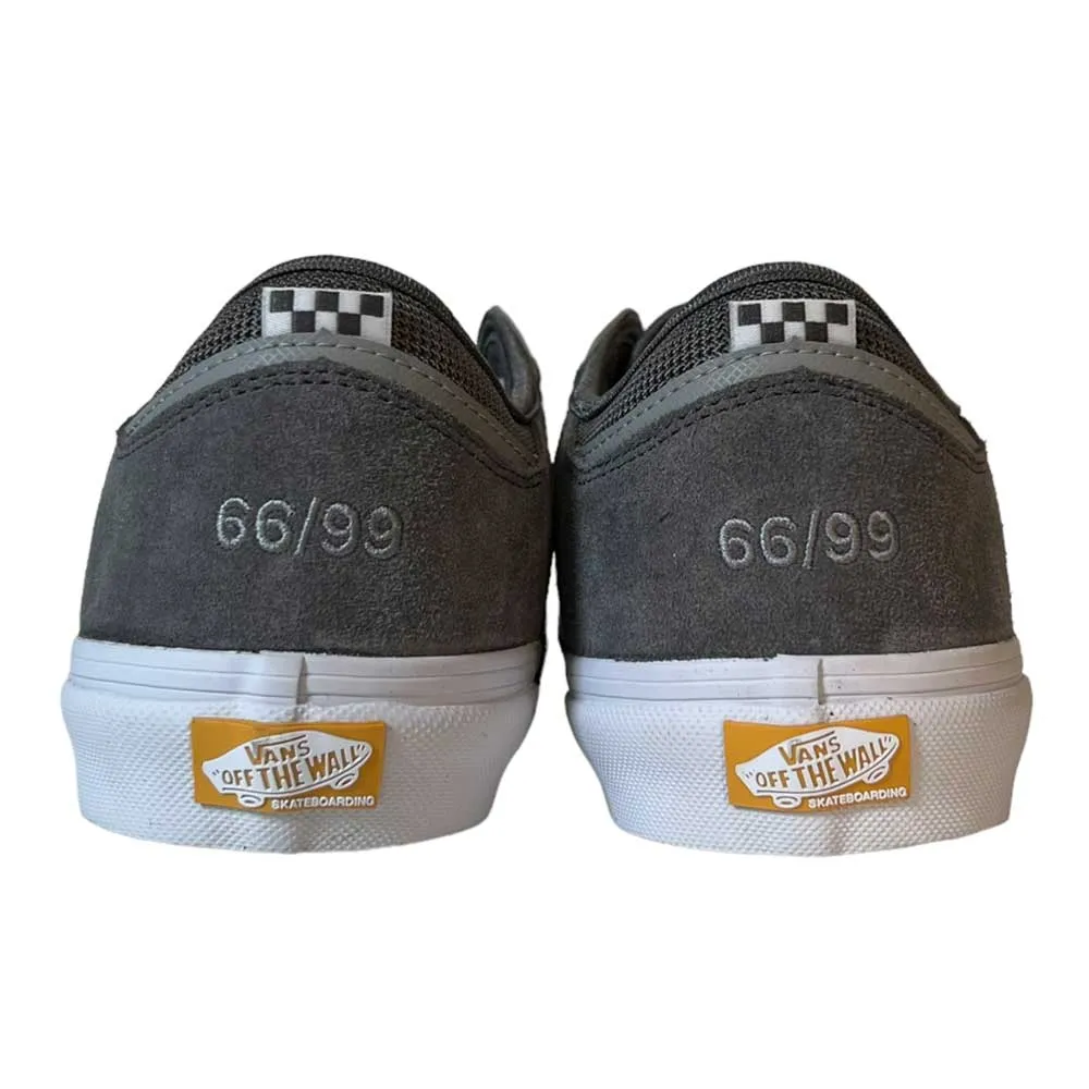 Vans Rowley Grey White  Suede Shoes