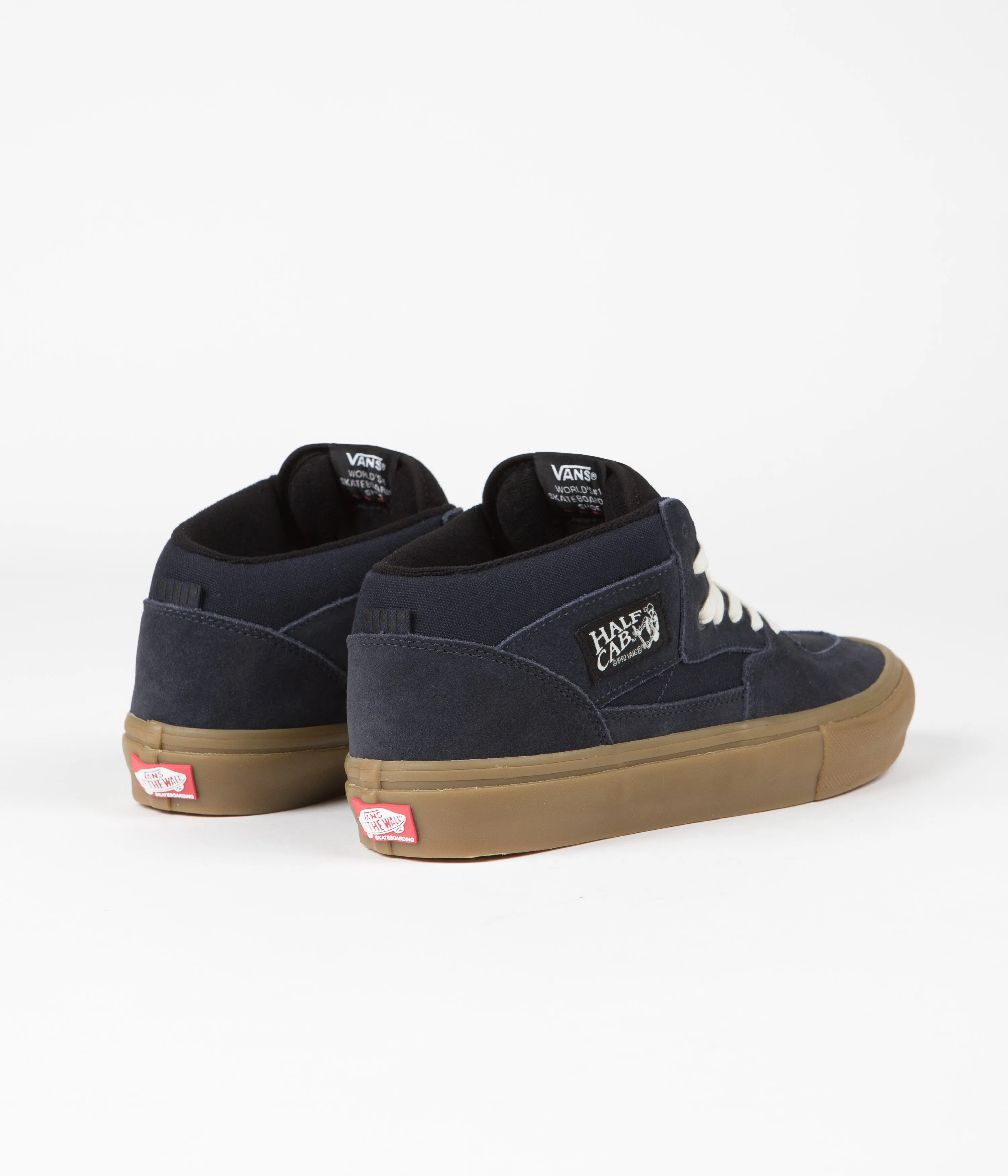 Vans Skate Half Cab Shoes - Navy / Gum