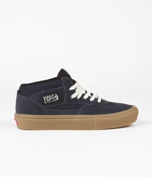 Vans Skate Half Cab Shoes - Navy / Gum