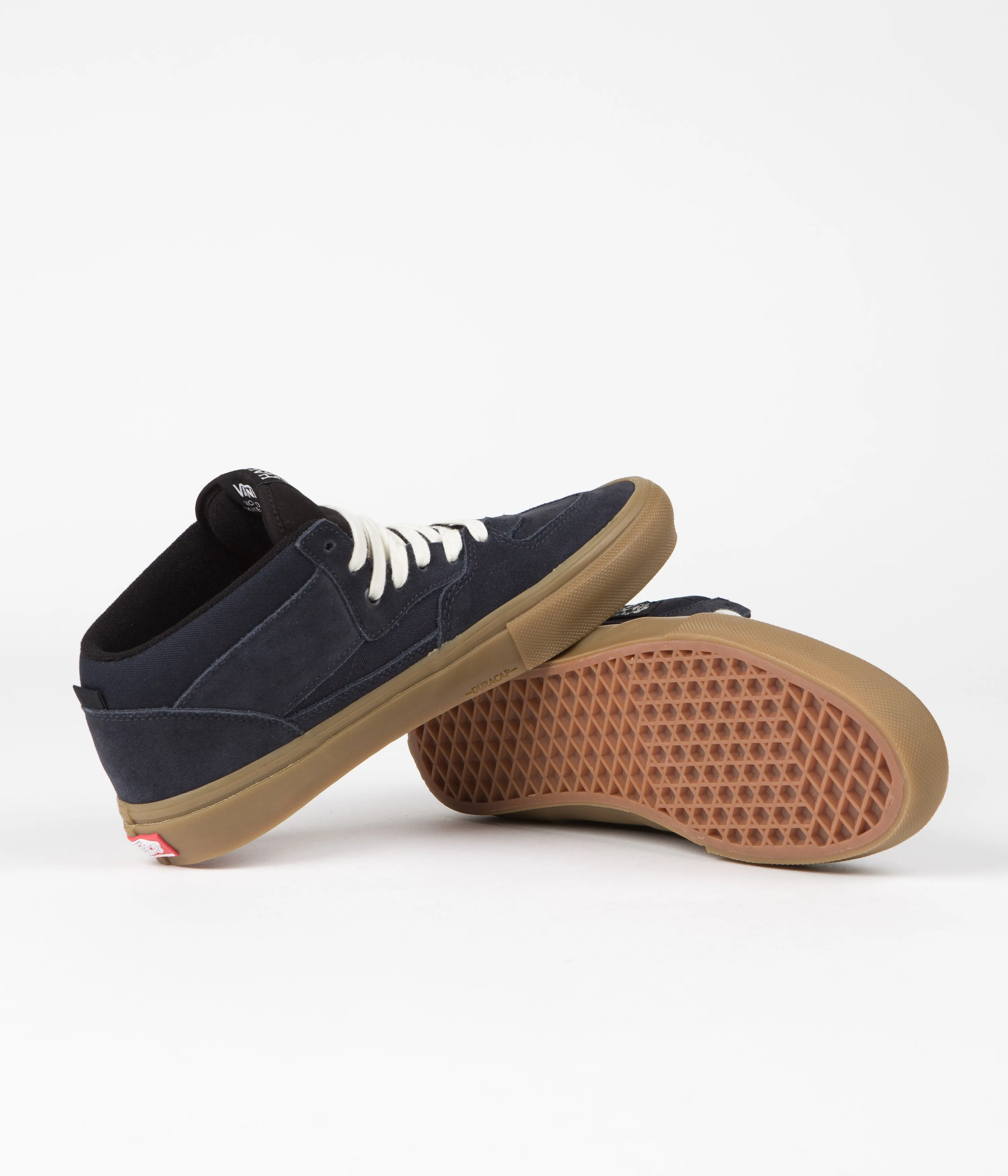 Vans Skate Half Cab Shoes - Navy / Gum