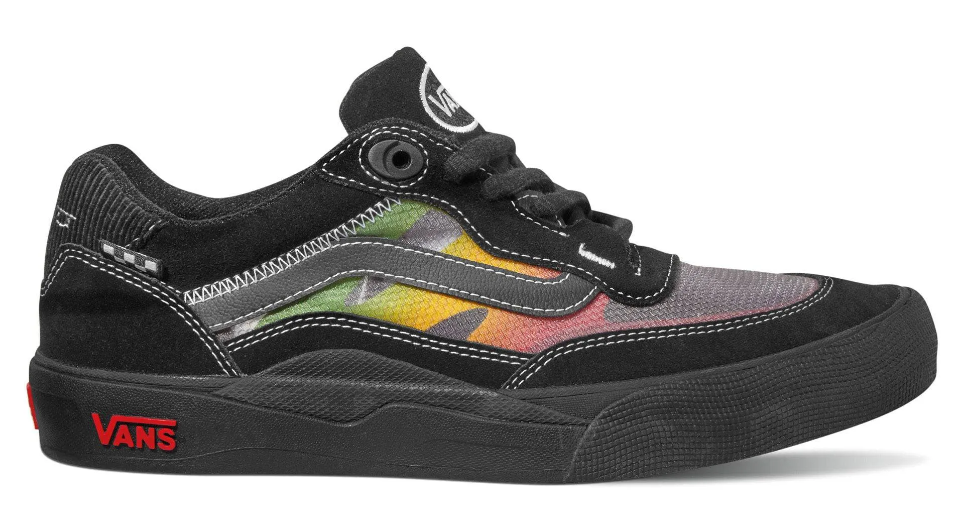 Vans Wayvee Skate Shoe in Black and Asphalt (Tyson)