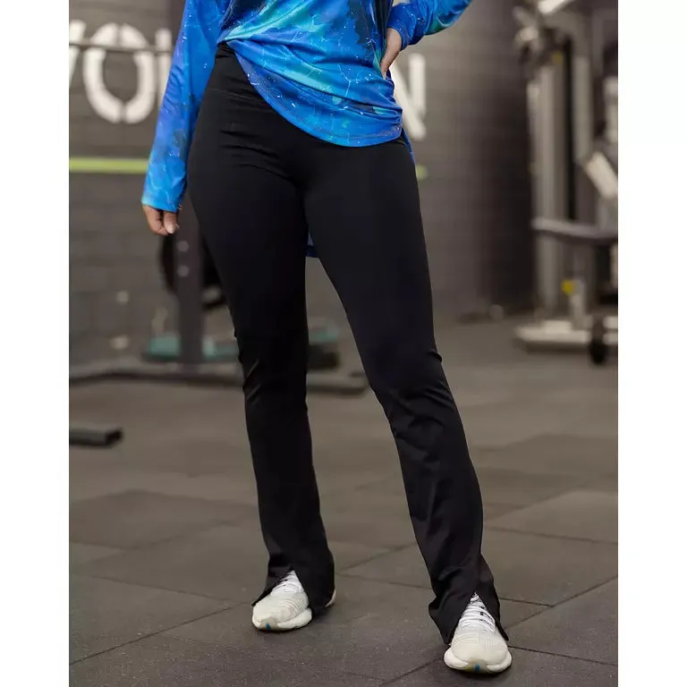 Vim Sportswear Black Split Pants [WS]
