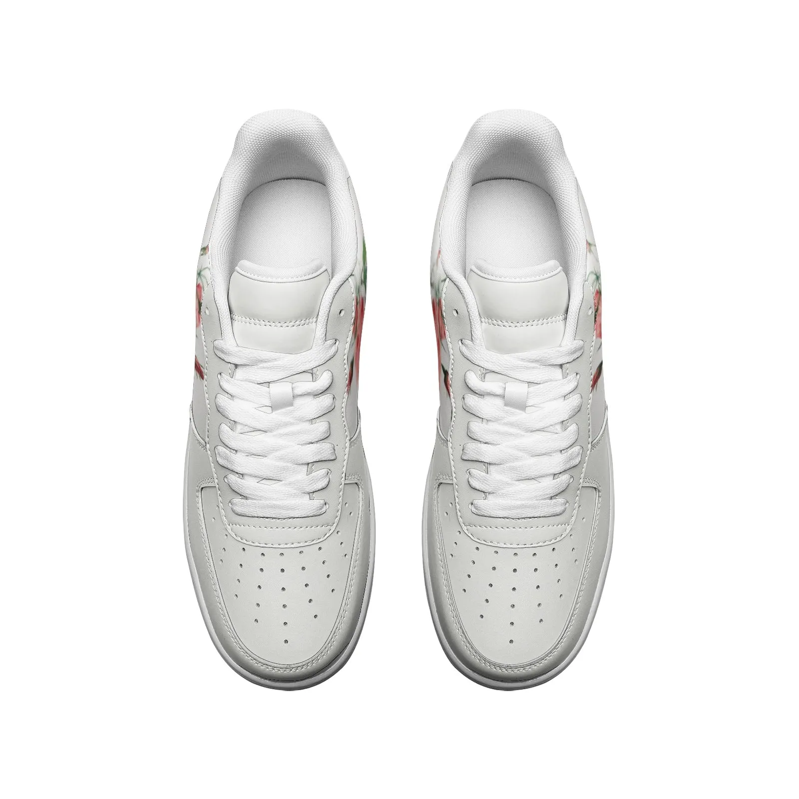 Vintage Rose Unisex Low Top Sneakers