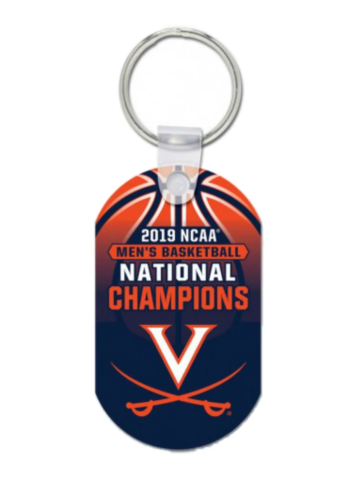 Virginia Cavaliers 2019 NCAA Basketball National Champions Aluminum Key Ring