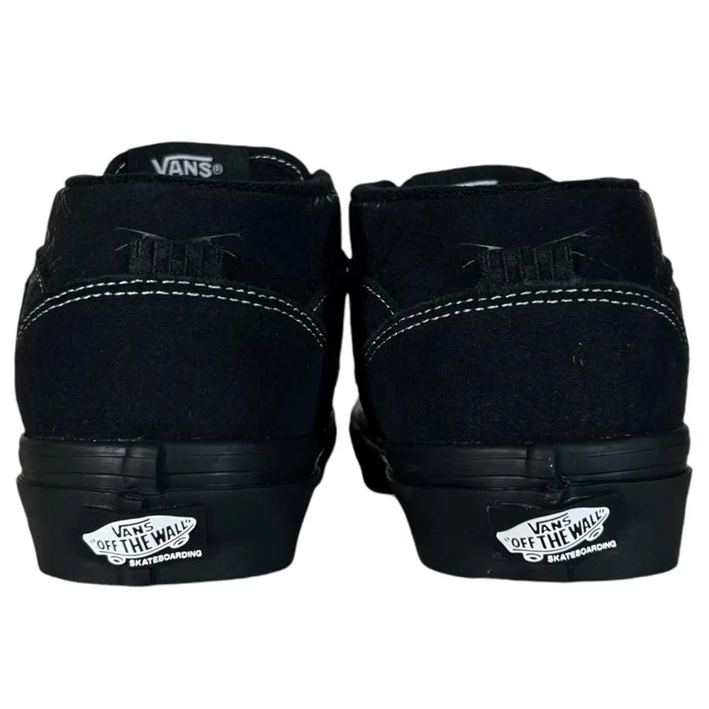 VN0A2Z34Y39 Web Dark Grey Black Skate Half Cab Vans Suede Shoes
