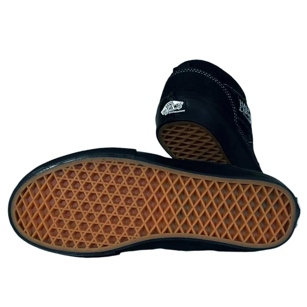 VN0A2Z34Y39 Web Dark Grey Black Skate Half Cab Vans Suede Shoes