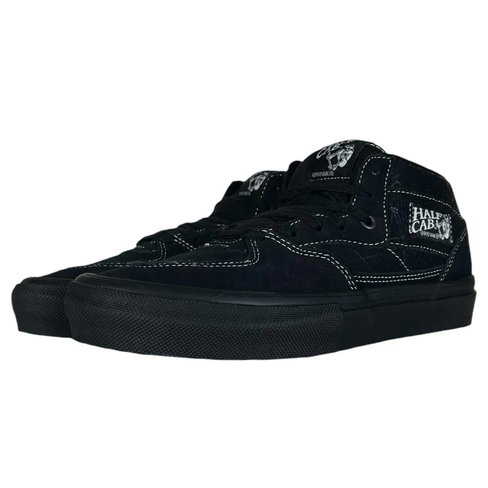 VN0A2Z34Y39 Web Dark Grey Black Skate Half Cab Vans Suede Shoes