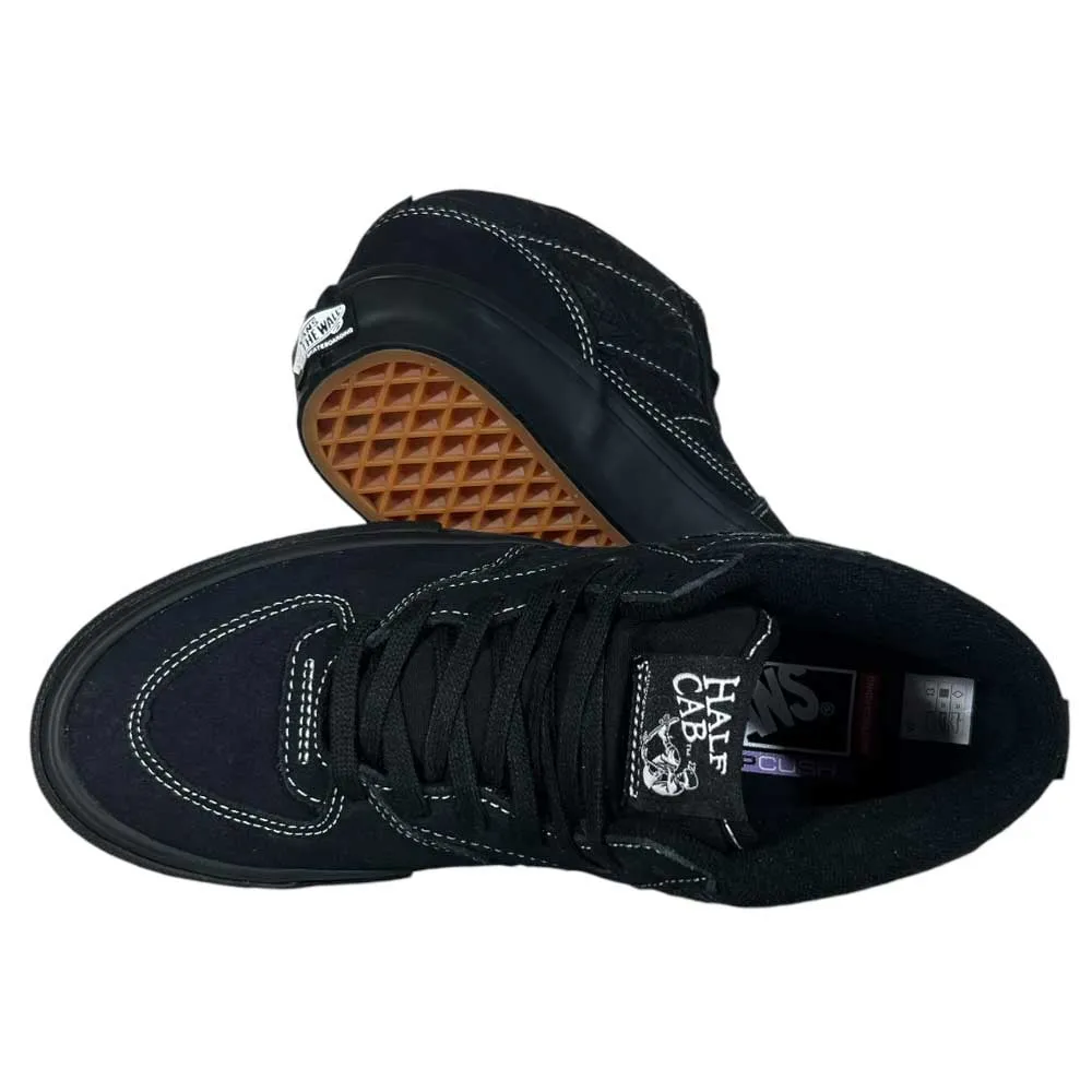VN0A2Z34Y39 Web Dark Grey Black Skate Half Cab Vans Suede Shoes