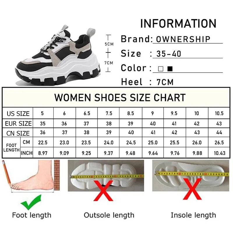 VO -Women's Chunky Sneakers