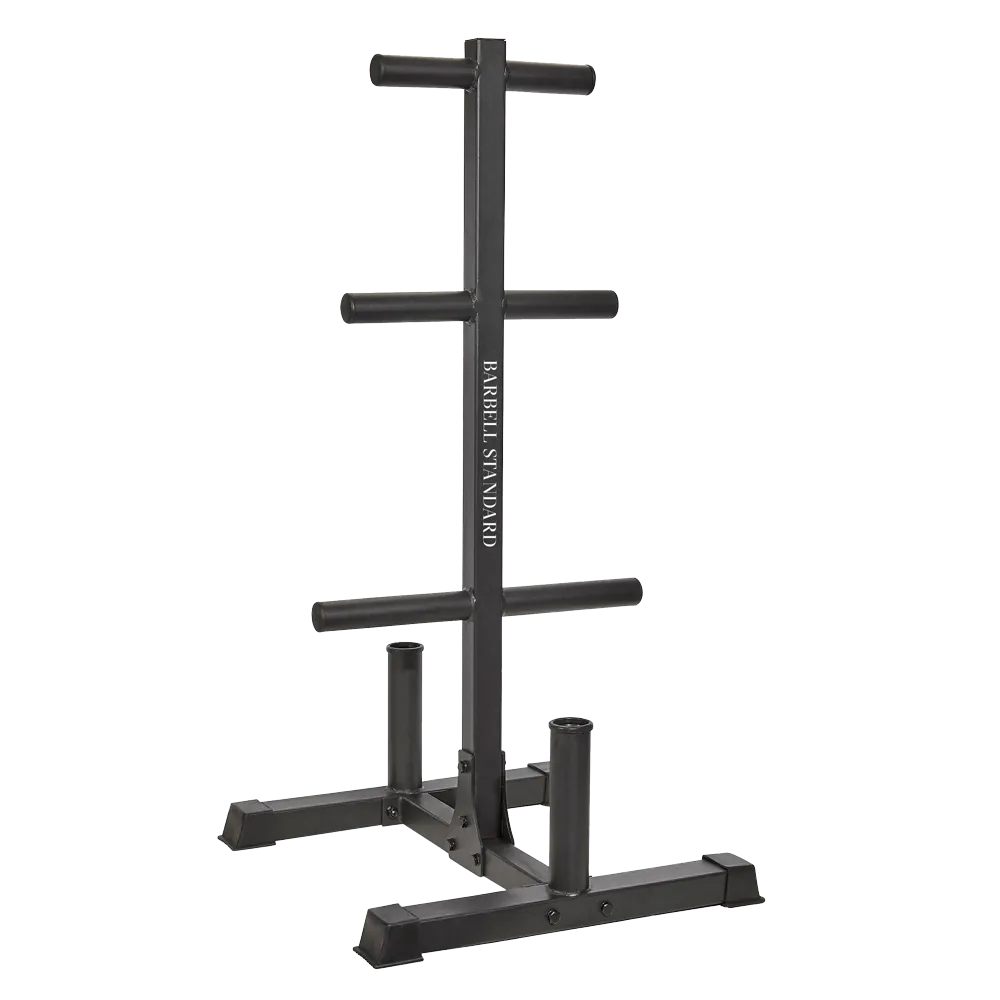 Weight Plate Tree and Bar Storage