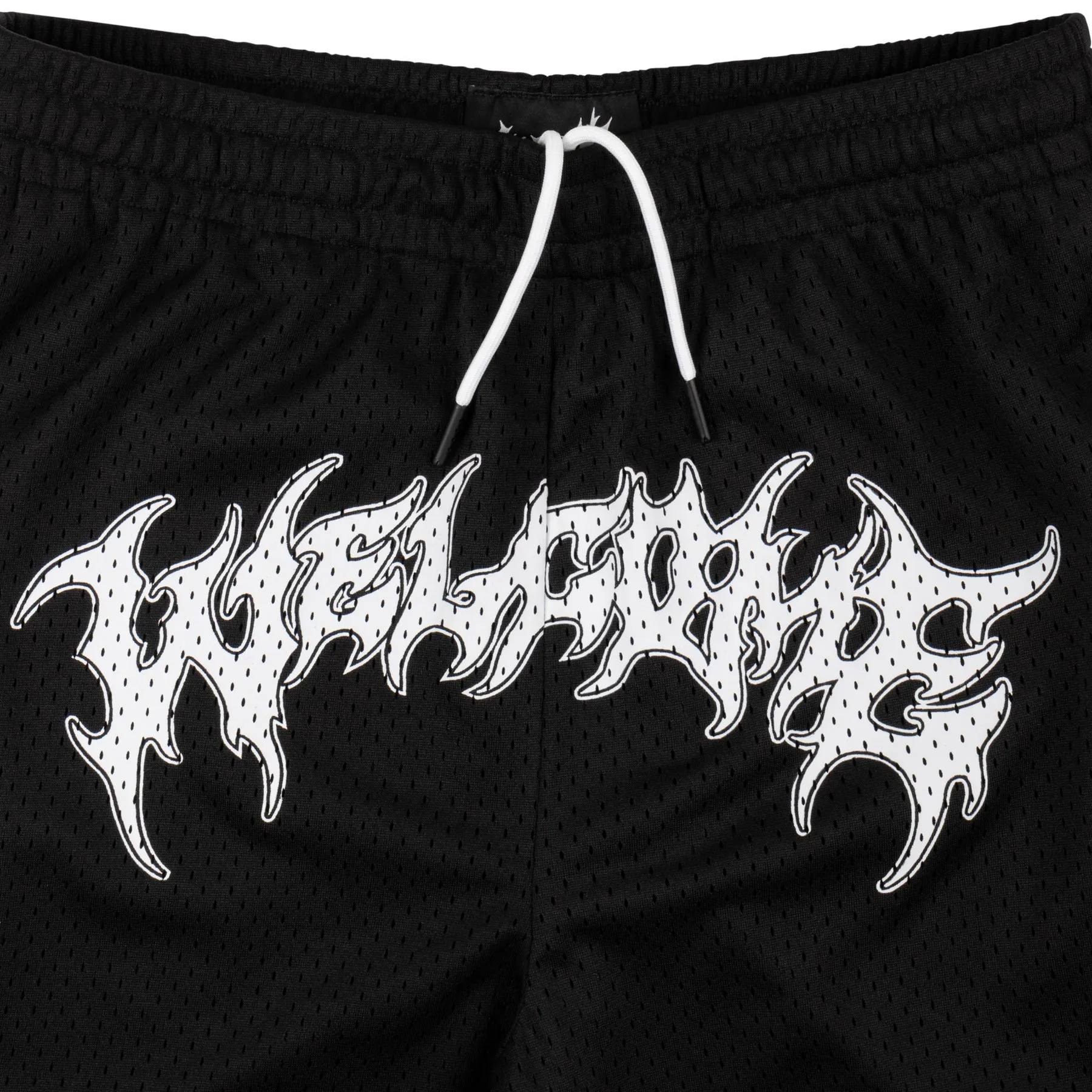 WELCOME BARB MESH SHORTS BLACK