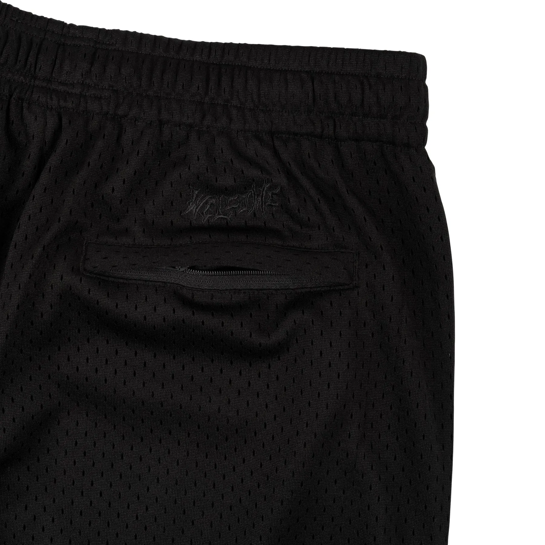WELCOME BARB MESH SHORTS BLACK