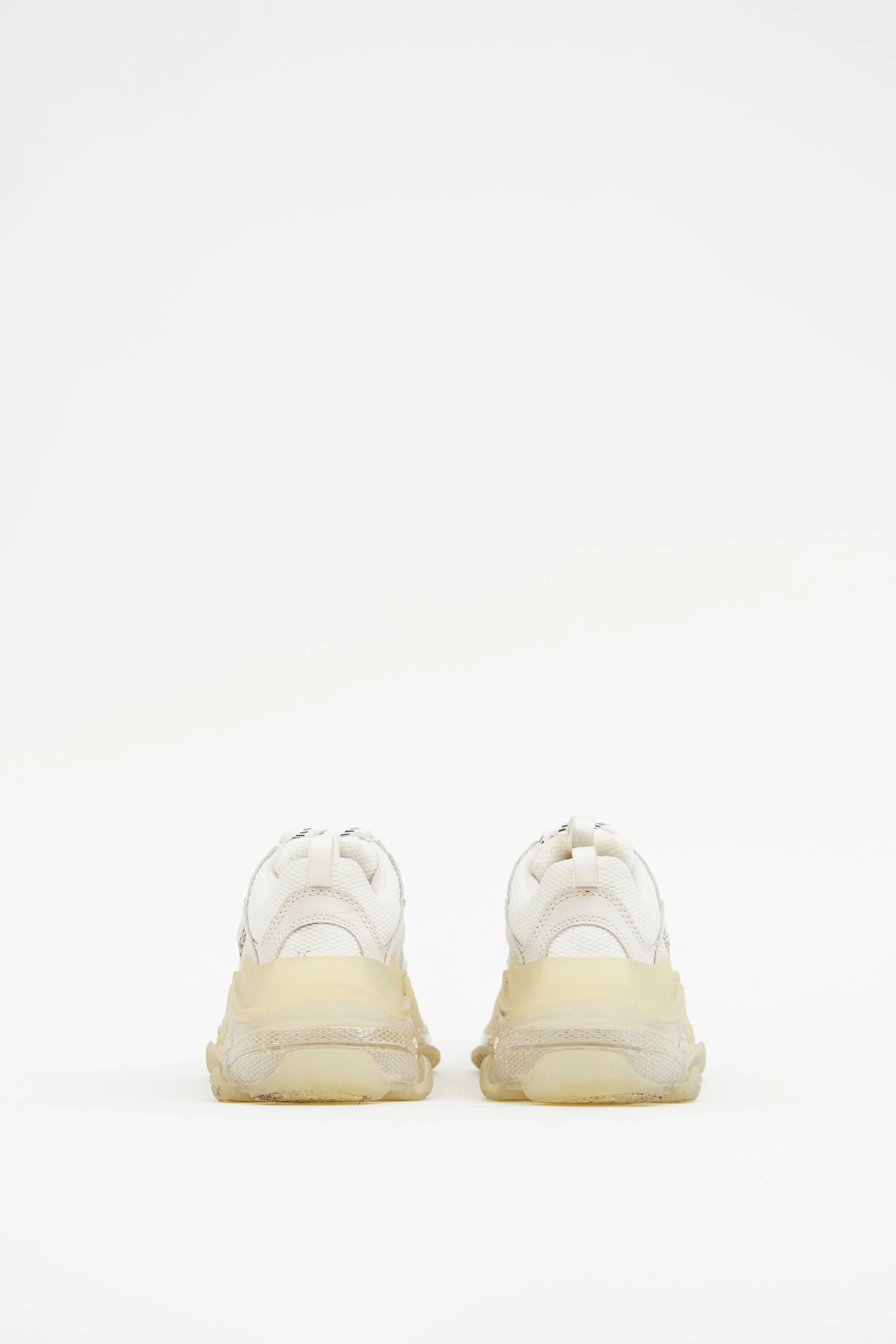 White Triple S  Sneaker