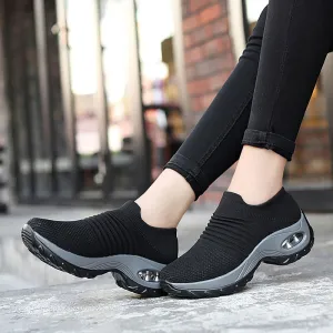 woman slip on platform sneakers 2020