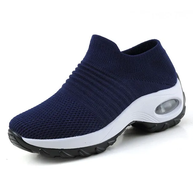 woman slip on platform sneakers 2020