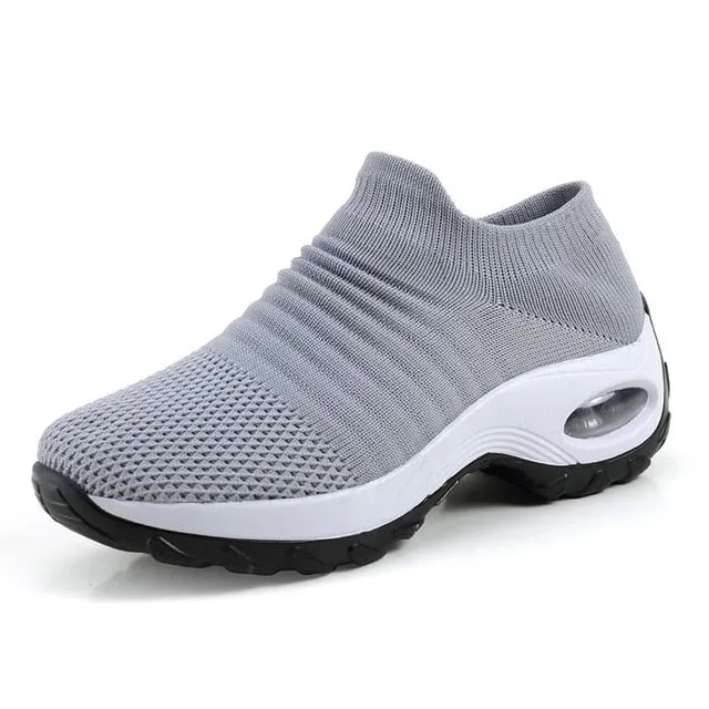 woman slip on platform sneakers 2020