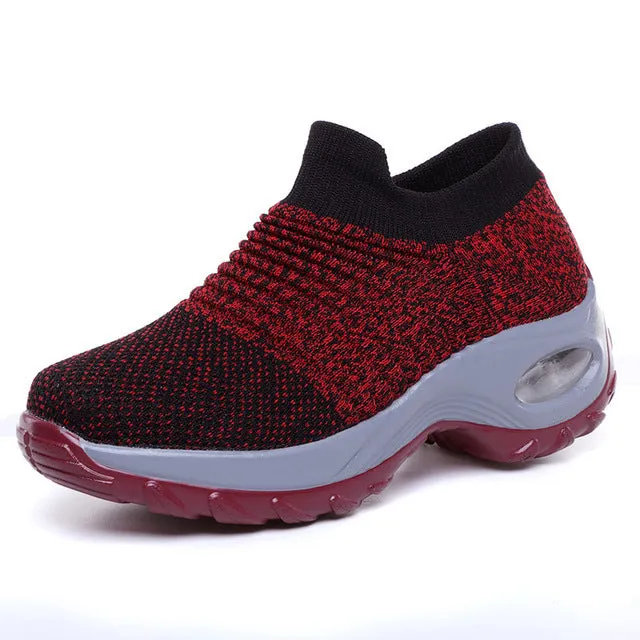 woman slip on platform sneakers 2020