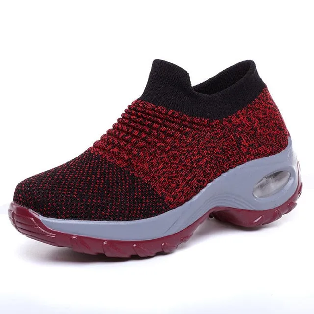 woman slip on platform sneakers 2020