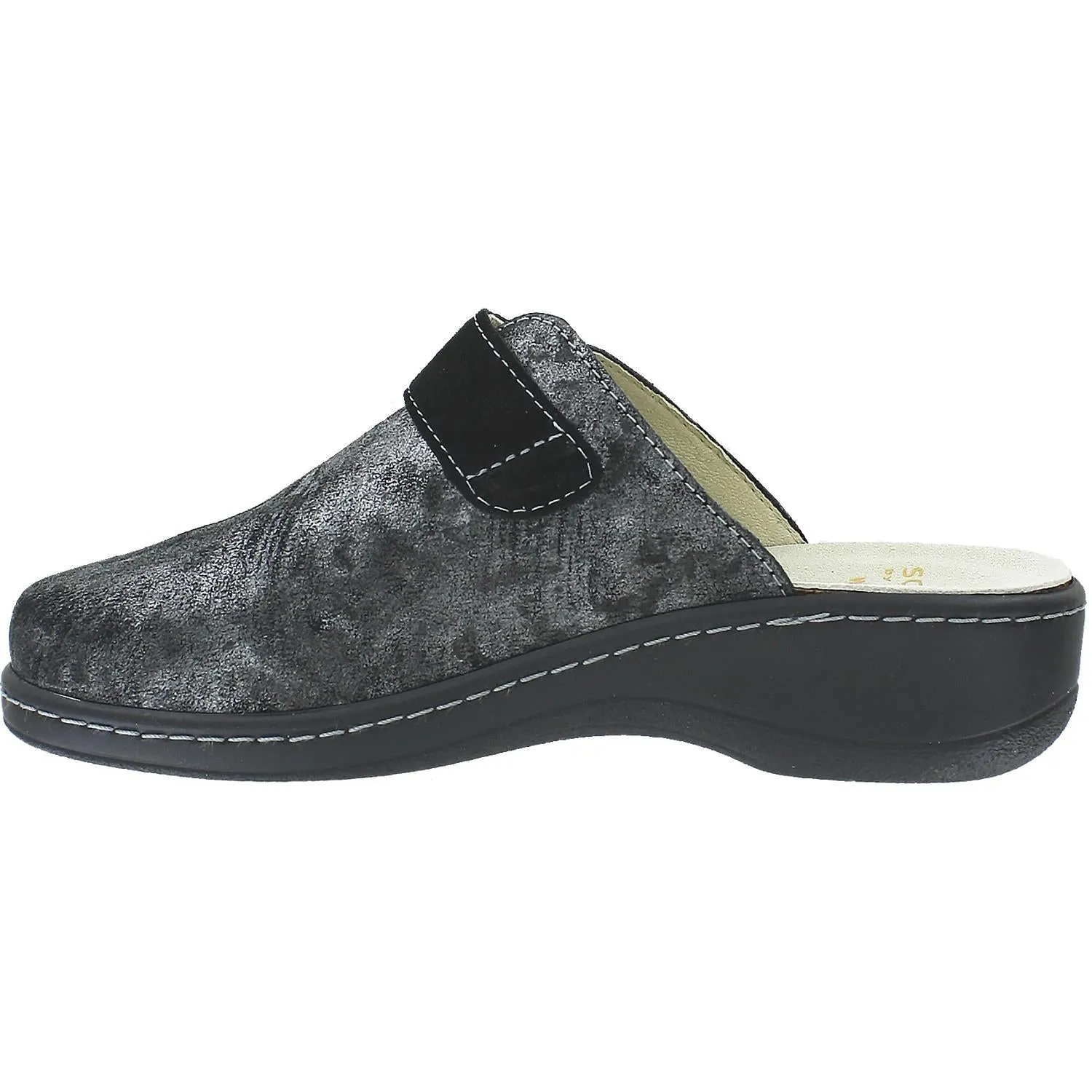 Women's Fidelio 25-5002-48 Softline Silver Suede