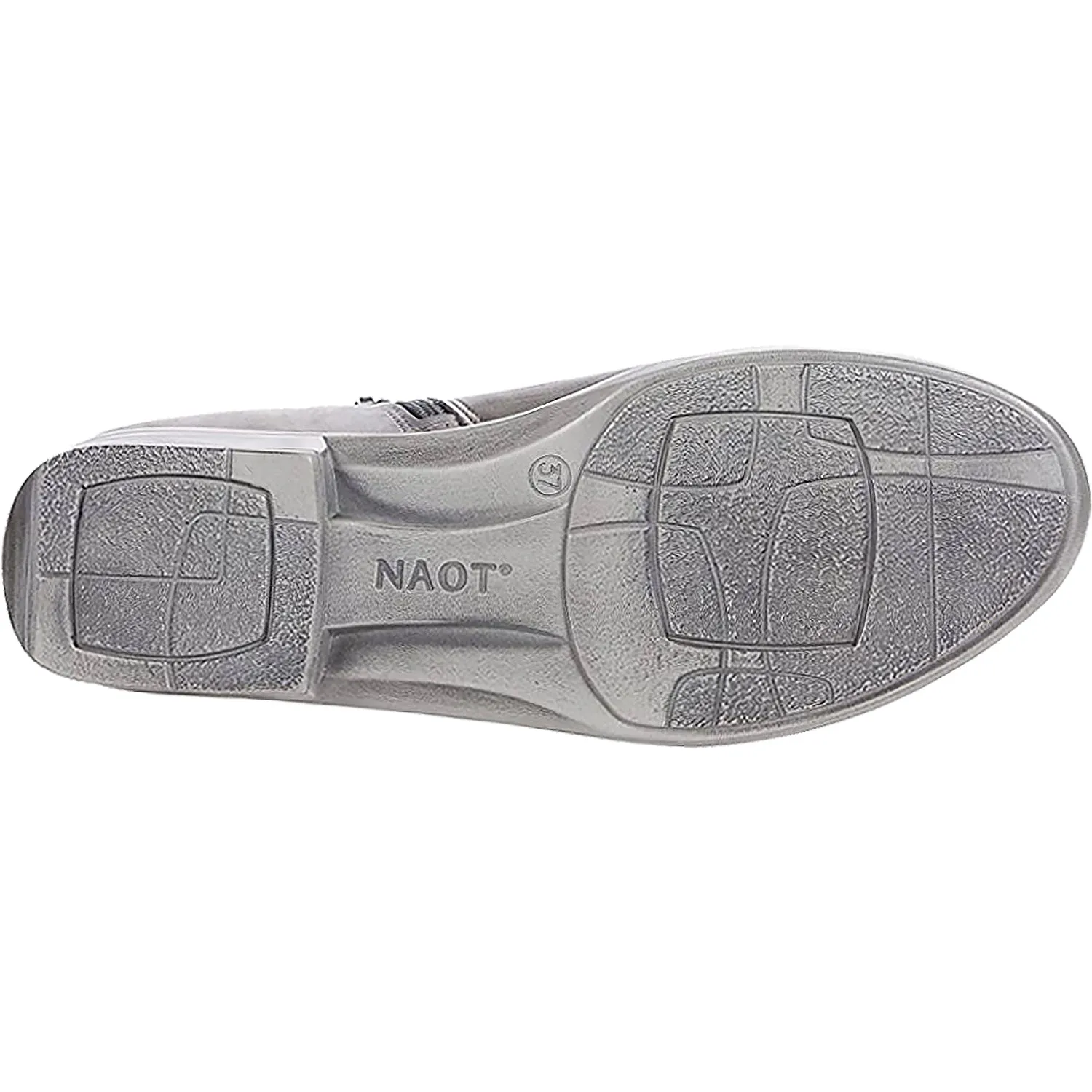 Women's Naot Helm Foggy Grey/Smoke Grey Leather