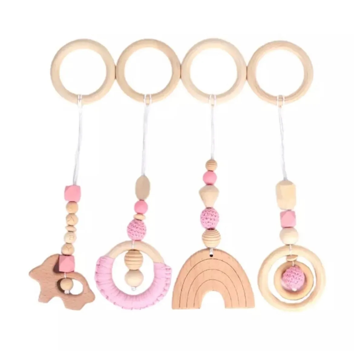 Wood Baby Montessori Gym & Toys