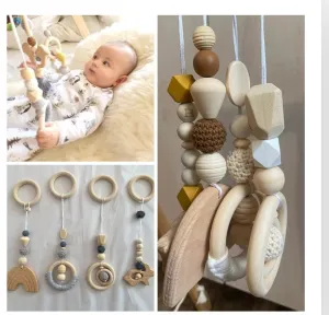 Wood Baby Montessori Gym & Toys