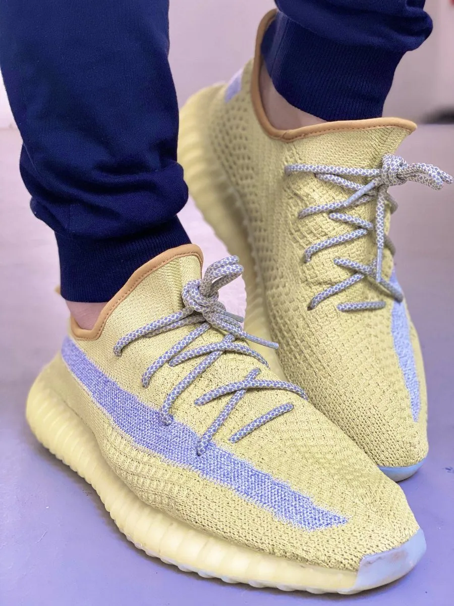 Yeezy Laces 3M Reflective Static Marsh Rope Laces for Yeezy Boost 350 V2 Marsh