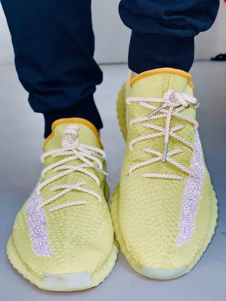 Yeezy Laces 3M Reflective Static Marsh Rope Laces for Yeezy Boost 350 V2 Marsh