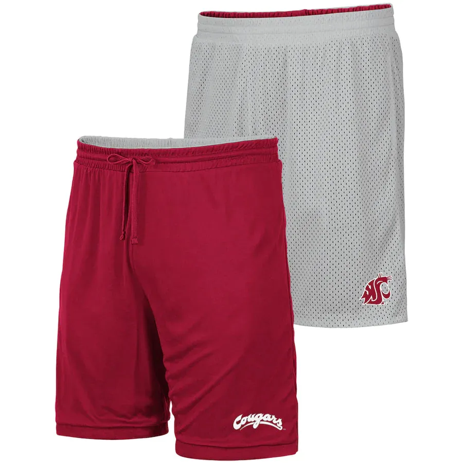 Youth Crimson and Grey Reversible Shorts